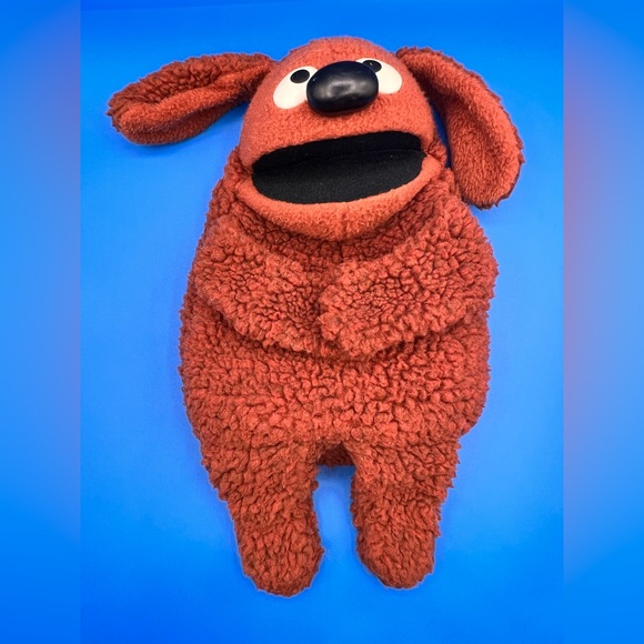 Rowlf The Dog Jim Henson Fisher Price Hand Puppet 1977 Stuffed Animal - Picture 1 of 7